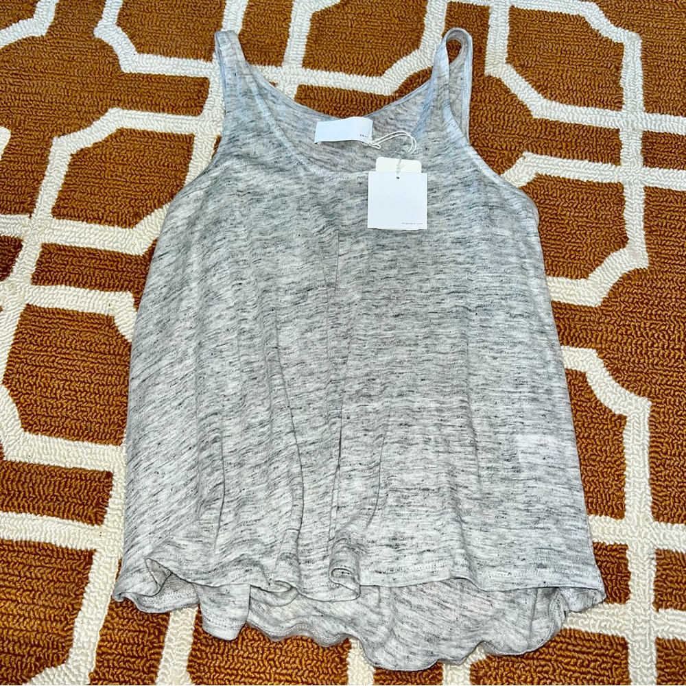 M/F Brand Linen Tank Top Women’s Small NWT Relaxed Fit